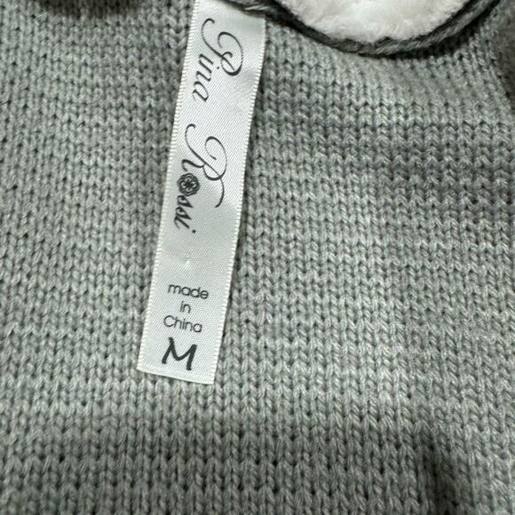 Pina Rossi Women’s Sweater Jacket sz M Fly Away # H849-D - Picture 5 of 6